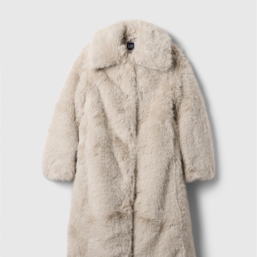 GAP Teddy Jacket in Cream